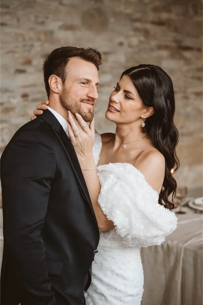 Gut Ostenwalde Hochzeit Brautpaar