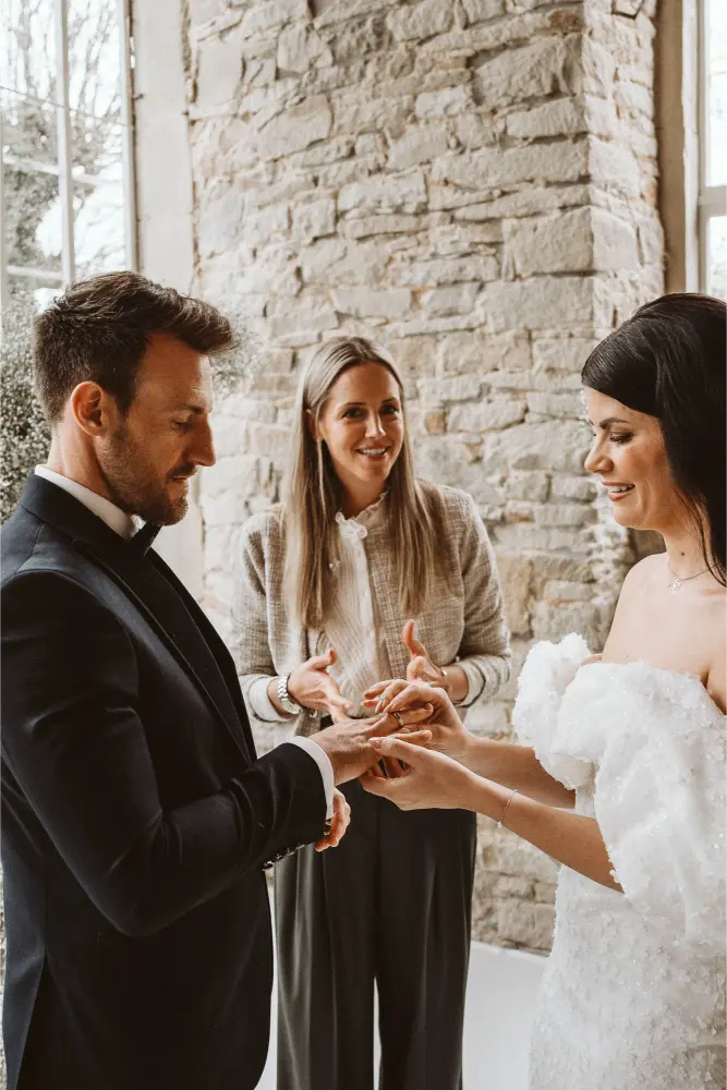 Gut Ostenwalde Hochzeit Ringanstecken