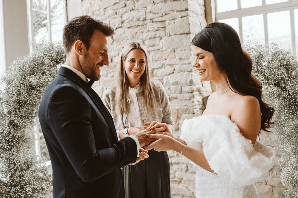 Gut Ostenwalde Hochzeit Ringtausch