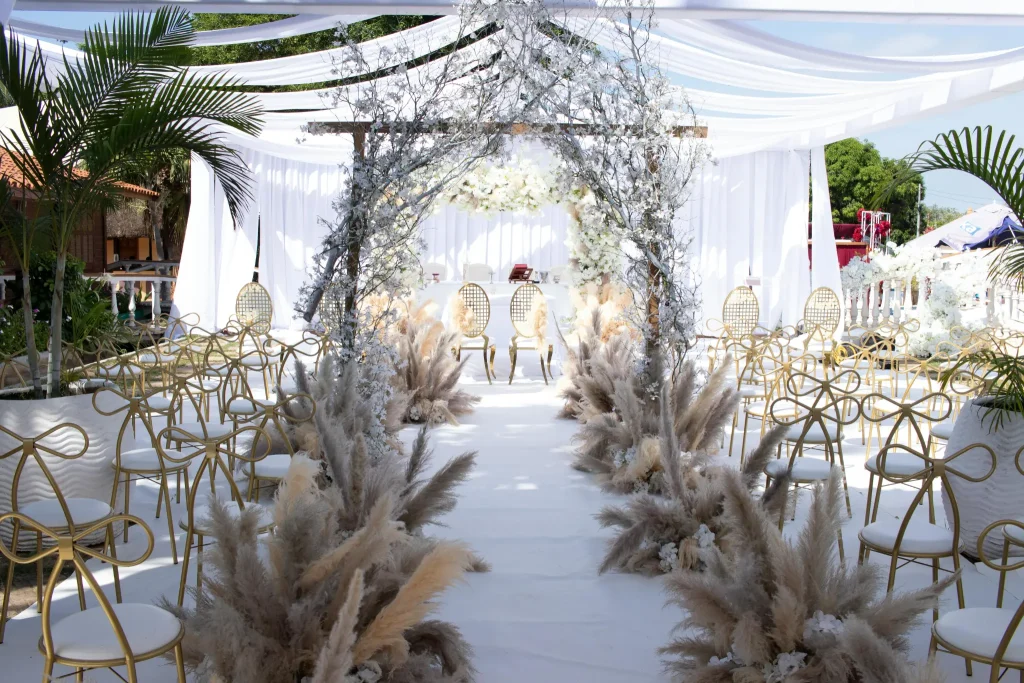 Hochzeitsfotograf Mallorca Trauung weitwinkel