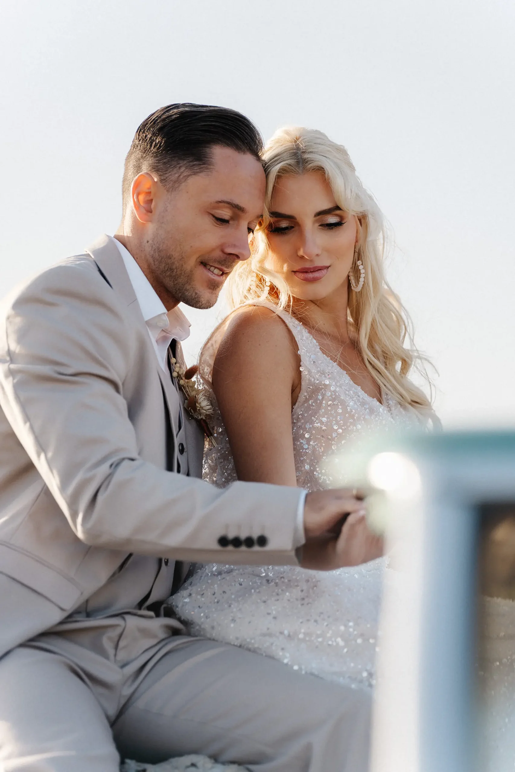 Hochzeitsfotograf Osnabrueck Auto Rückbank