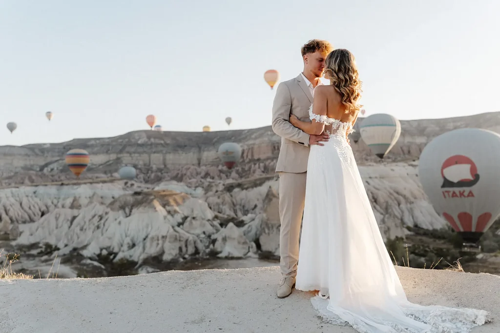 Hochzeitsfotograf Osnabrueck zu zweit in Kappadokien